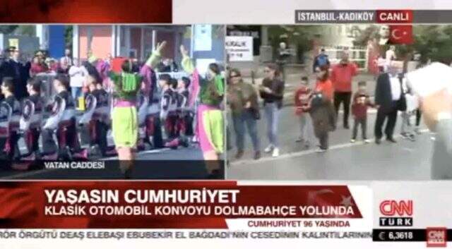 CNN Türk'teki canlı yayın kazası sosyal medyada gündem oldu