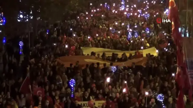 Çorlu'da fener alayı ve Ziynet Sali konseri