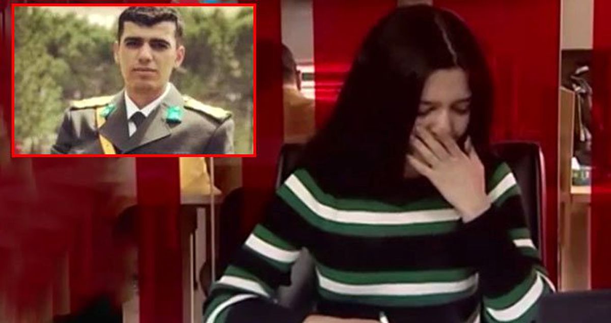Haber spikeri, şehit olan arkadaşının haberini gözyaşları içinde sundu
