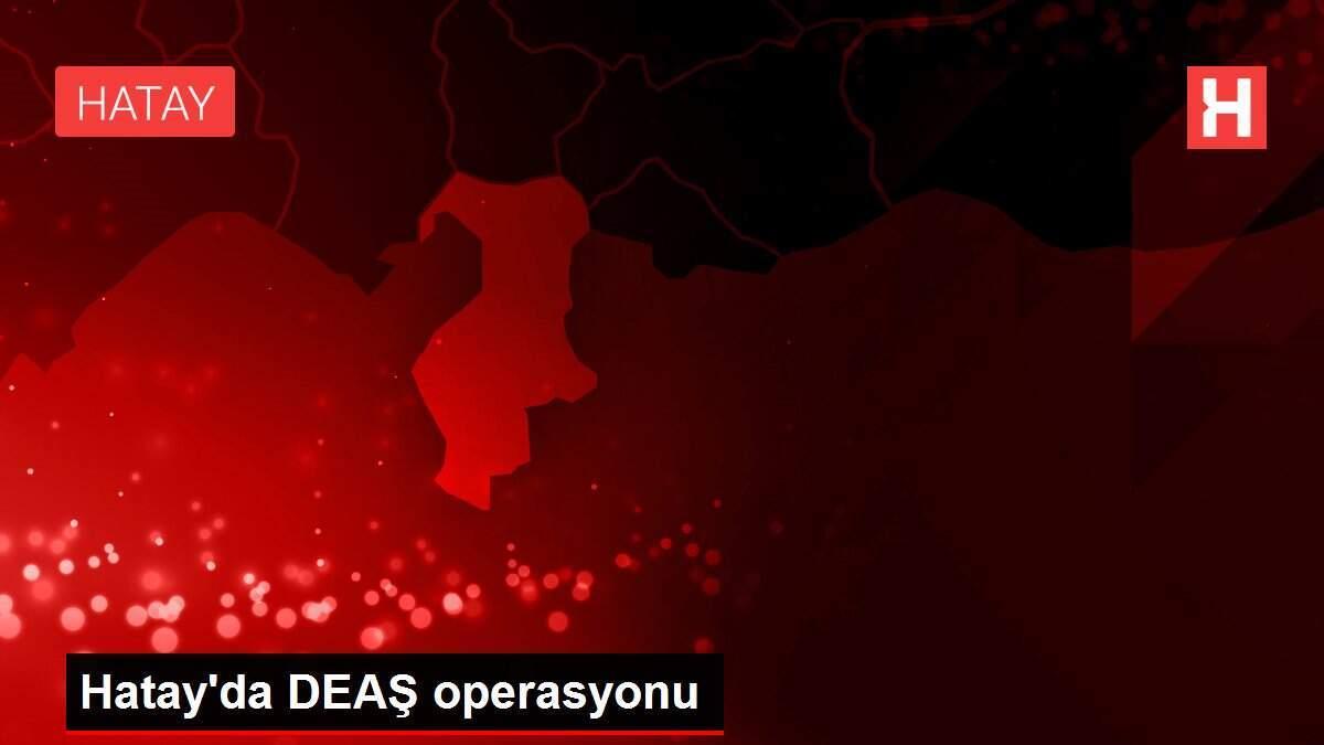 Hatay'da DEAŞ operasyonu