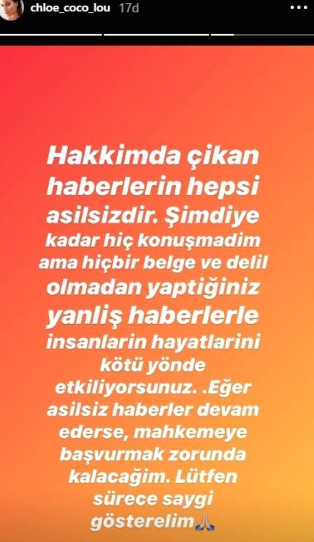 Model Chloe Loughnan, Yiğit Marcus Aral ile aşk yaşadığı yönündeki haberleri yalanladı