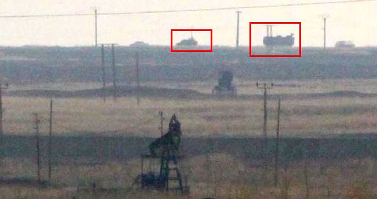 Rus askeri polisinden petrol kuyuları çevresinde devriye