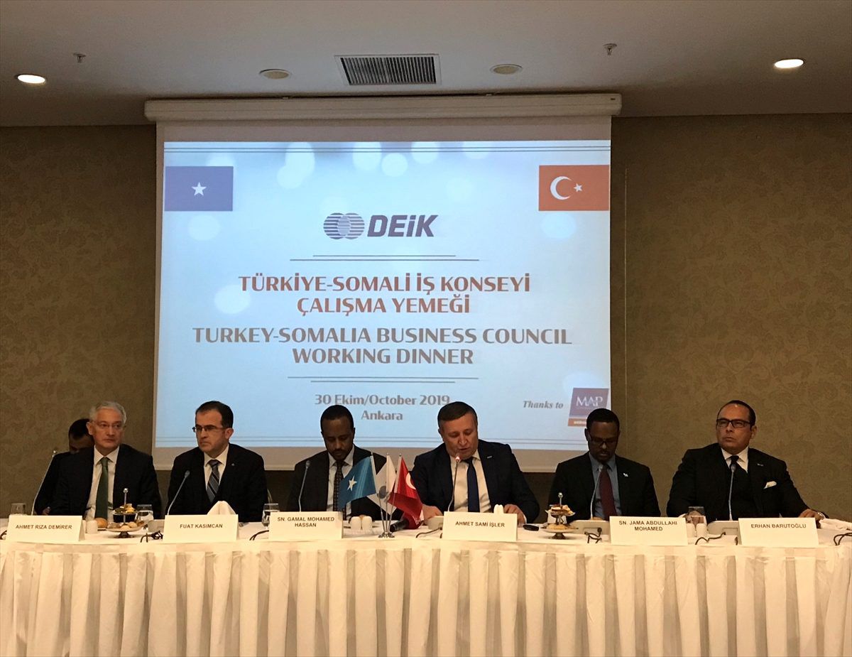 'Türkiye-Somali İş Konseyi Çalışma Yemeği'