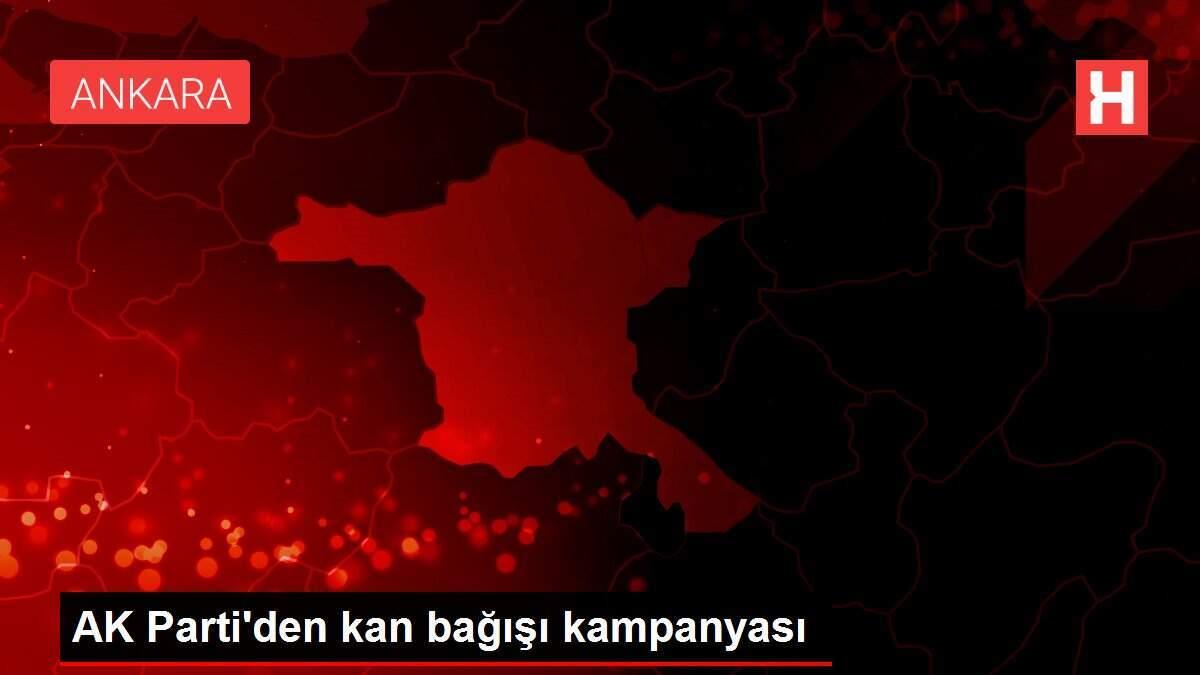 AK Parti'den kan bağışı kampanyası