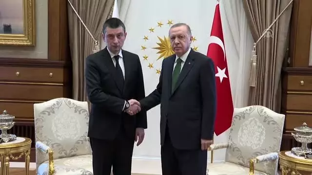 Cumhurbaşkanı Erdoğan, Gürcistan Başbakanı Gakharia'yı kabul etti Cumhurbaşkanı Erdoğan, Gürcistan Başbakanı Gakharia'yı kabul etti