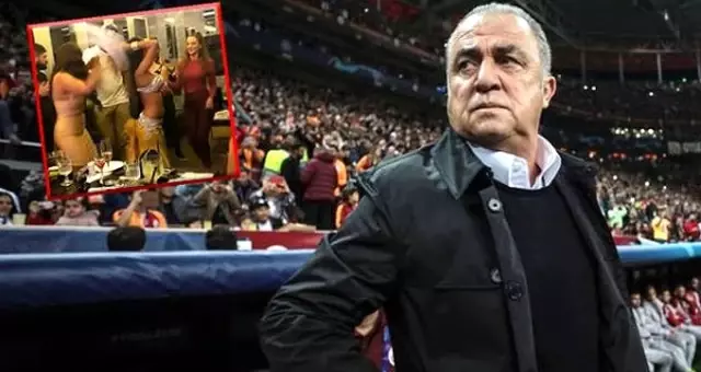 Donk, Babel ve Lemina'nın dansözlerle eğlendiği görüntüler Fatih Terim'i çılgına çevirdi
