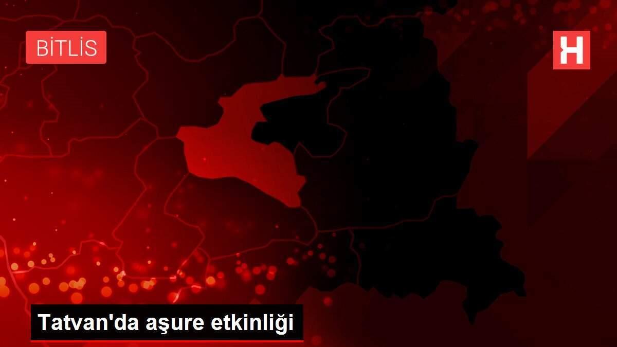 Tatvan'da aşure etkinliği