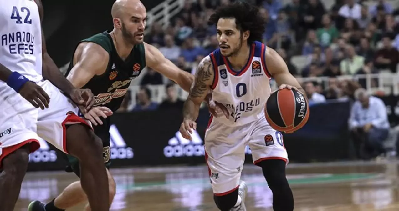 Anadolu Efes, Panathinaikos'a 86-70 yenildi