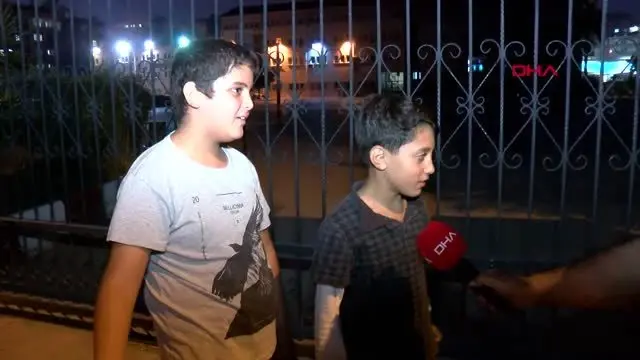 Antalya okul bahçesinde mahsur kaldı Antalya okul bahçesinde mahsur kaldı