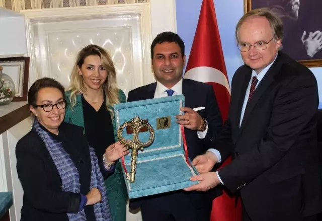 Büyükelçi Christian Berger'e Adıyaman'da davul zurnalı karşılama