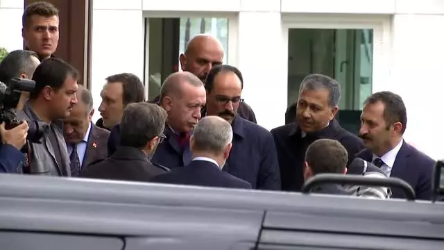 Cumhurbaşkanı Erdoğan, İstanbul'da