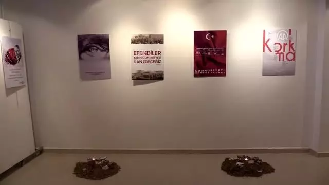 Cumhuriyet'i anlatan sergide
