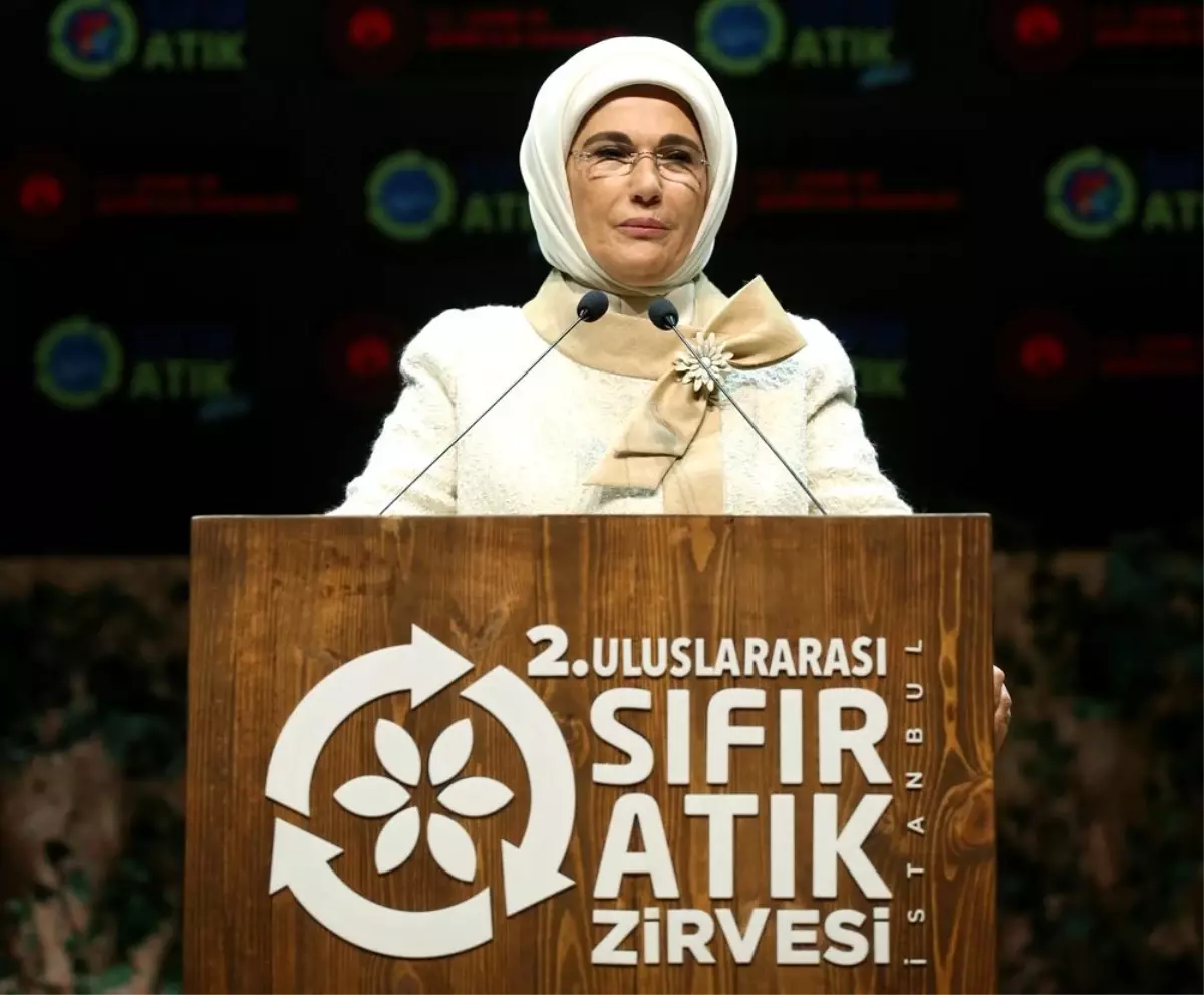 Emine Erdoğan &quot;Sıfır atığa geçme hedefimizi iki ay önceden yakaladık