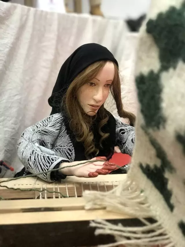 Fuarın ilgi çeken 3 boyutlu polimer bebekleri
