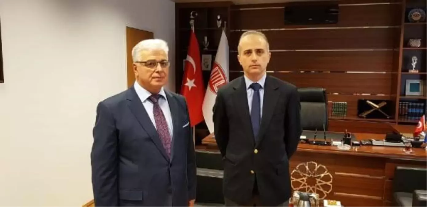 Köln Başkonsolosu Barış Ceyhun Erciyes, DİTİB Genel Başkan Vekilini ziyaret etti
