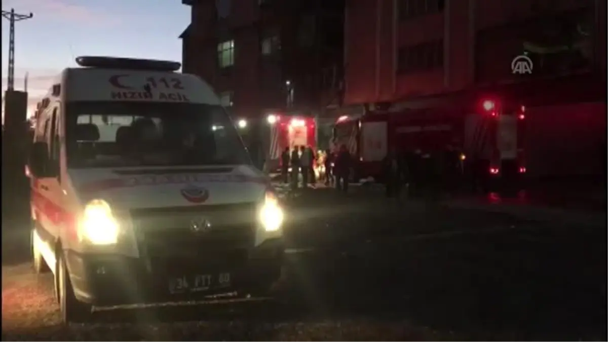 Arnavutköy'de yangın