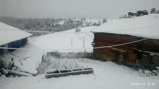 Artvin'in yüksek kesimlerine kar yağdı Artvin'in yüksek kesimlerine kar yağdı