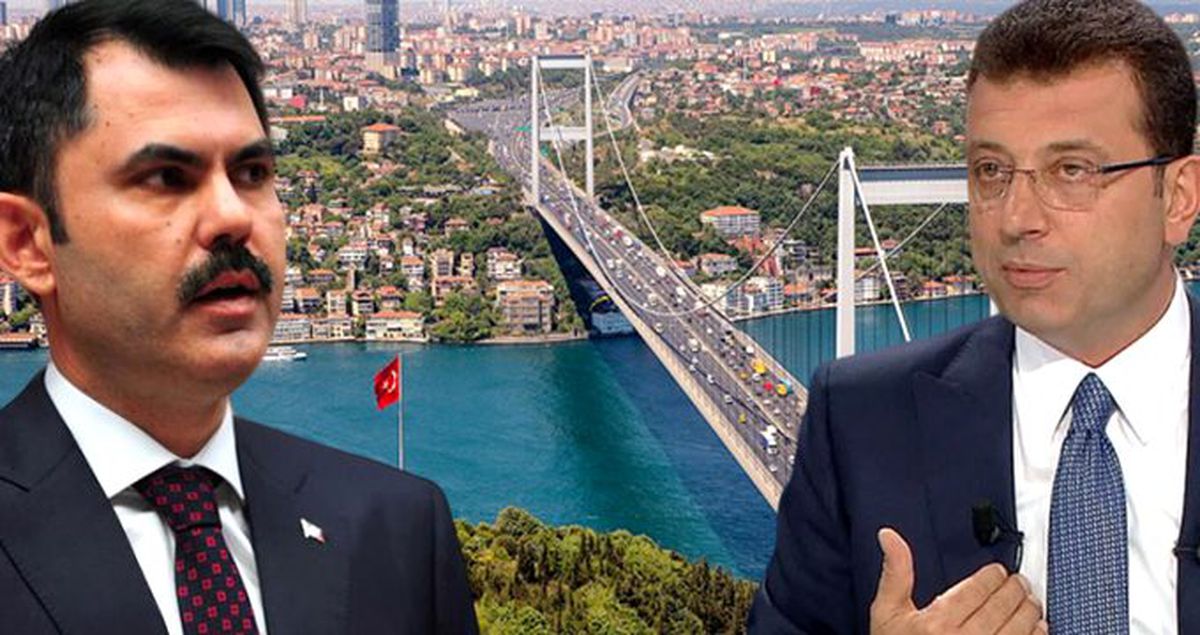 'Boğazdaki imar yetkisi İBB'de değildir' diyen Bakan Kurum'a İmamoğlu'ndan yanıt: İBB'yi ya unuttu ya da unutturdular