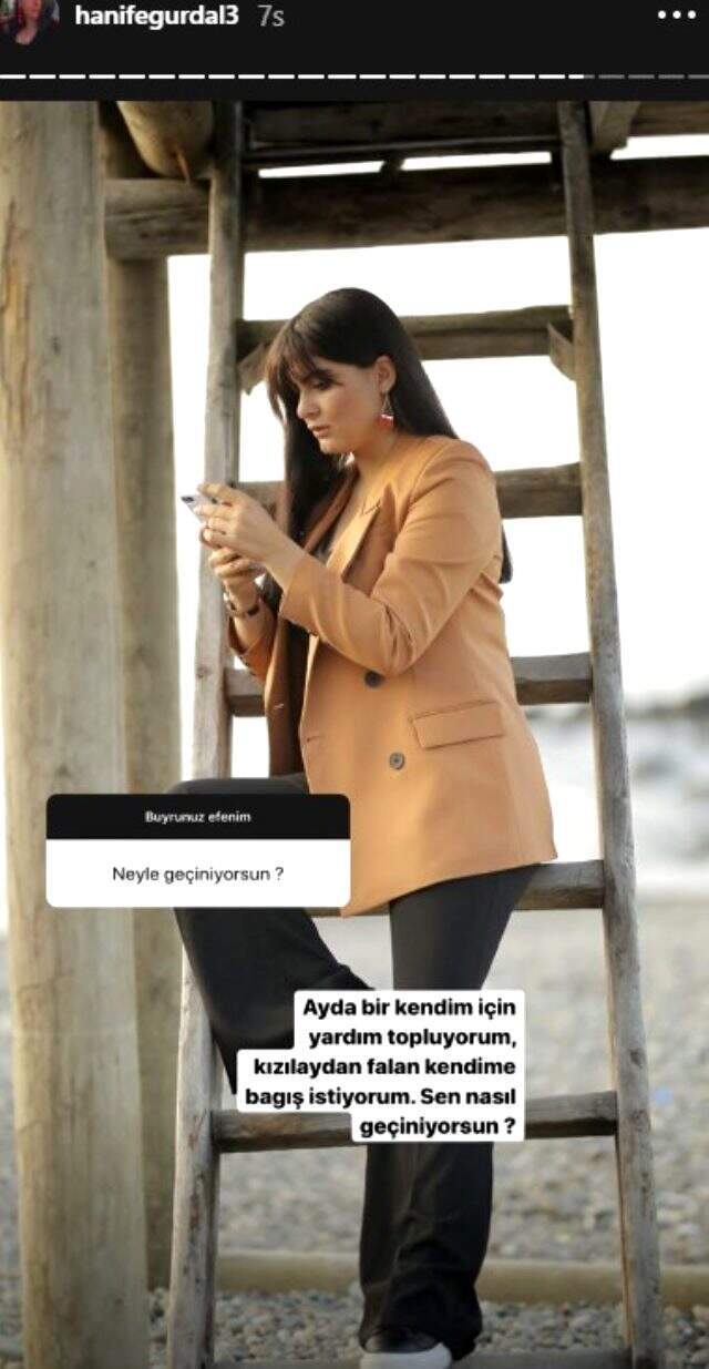 Hanife Gürdal, takipçilerinin 'Sanayide mi işe başladınız?' sorusuna sinirlendi: Bir tek akıllı sizsiniz!