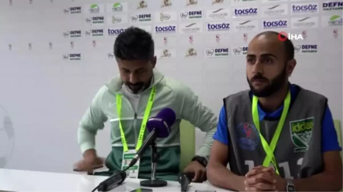 Hatayspor - Altay maçının ardından