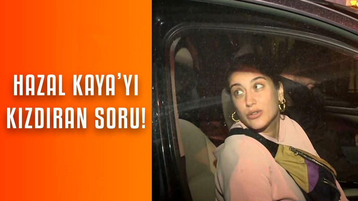 Hazal Kaya kilo sorusuna sinirlendi!