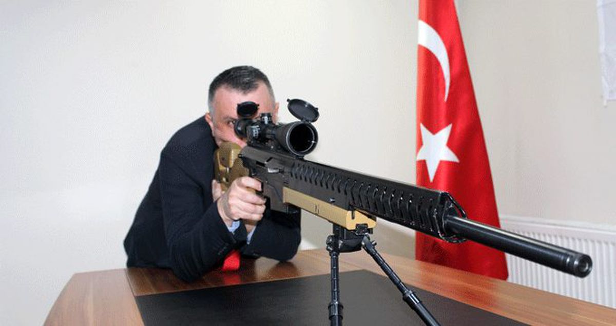 Kırıkkale'de yüzde 100 yerli ve milli imkanlarla sniper tüfeği üretildi! Cumhurbaşkanı Erdoğan'a hediye edilecek