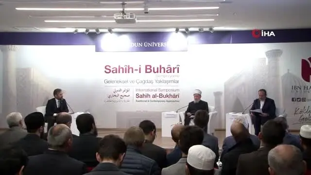 Uluslararası Sahih-i Buhari Sempozyumu başladı