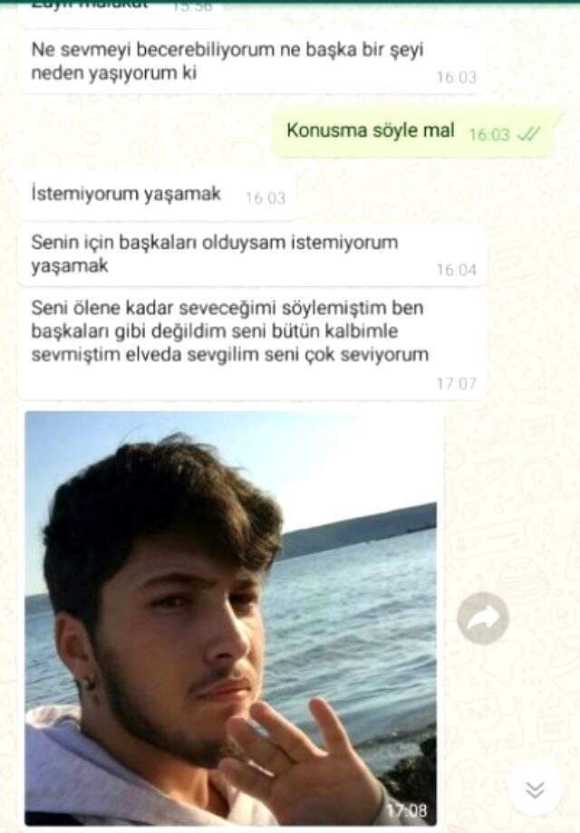 19 yaşındaki genç sırtında içi taş dolu çantasıyla ölüme gitti