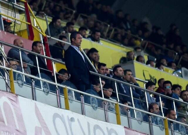 Ali Koç, Kayserispor maçında heyecandan yerinde duramadı!