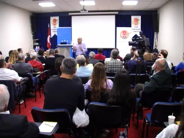 Aydın'da 'Güçlü Gazeteci Özgür Medya' semineri Aydın'da 'Güçlü Gazeteci Özgür Medya' semineri