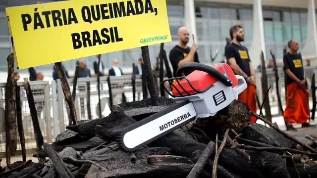 Brezilya'da kaçak keresteciler ormanı savunan Amazon yerlisini öldürdü Brezilya'da kaçak keresteciler ormanı savunan Amazon yerlisini öldürdü