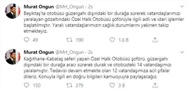 Durağa dalıp, 3 kişiyi bıçaklayan otobüs şoförü ile ilgili İBB'den açıklama: Adli ve idari işlemler başlatıldı