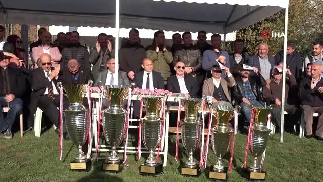 Kırıkkale'de karakucak güreş müsabakaları yapıldı Kırıkkale'de karakucak güreş müsabakaları yapıldı