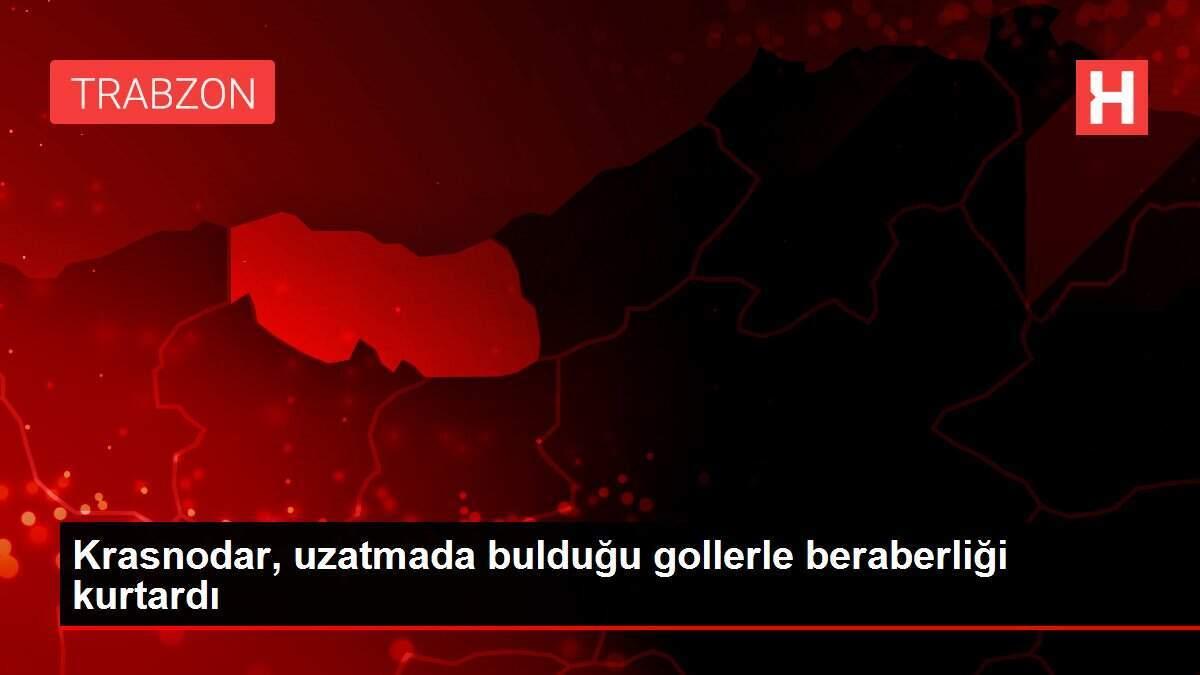 Krasnodar, uzatmada bulduğu gollerle beraberliği kurtardı
