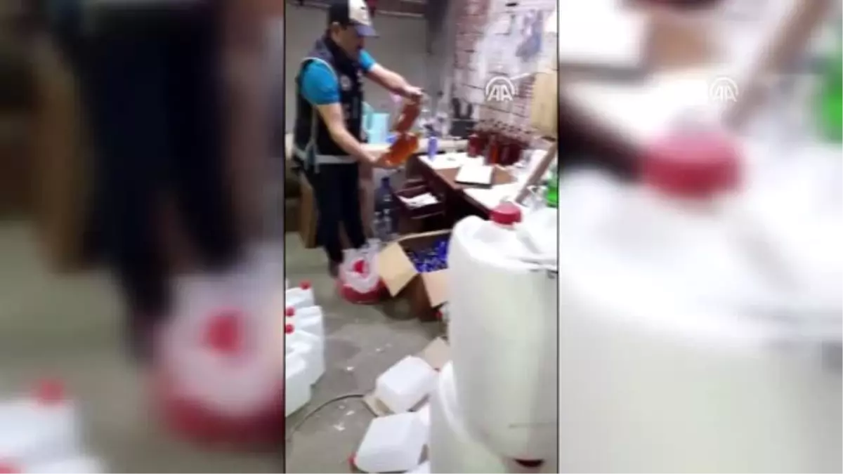 Sahte içki operasyonu