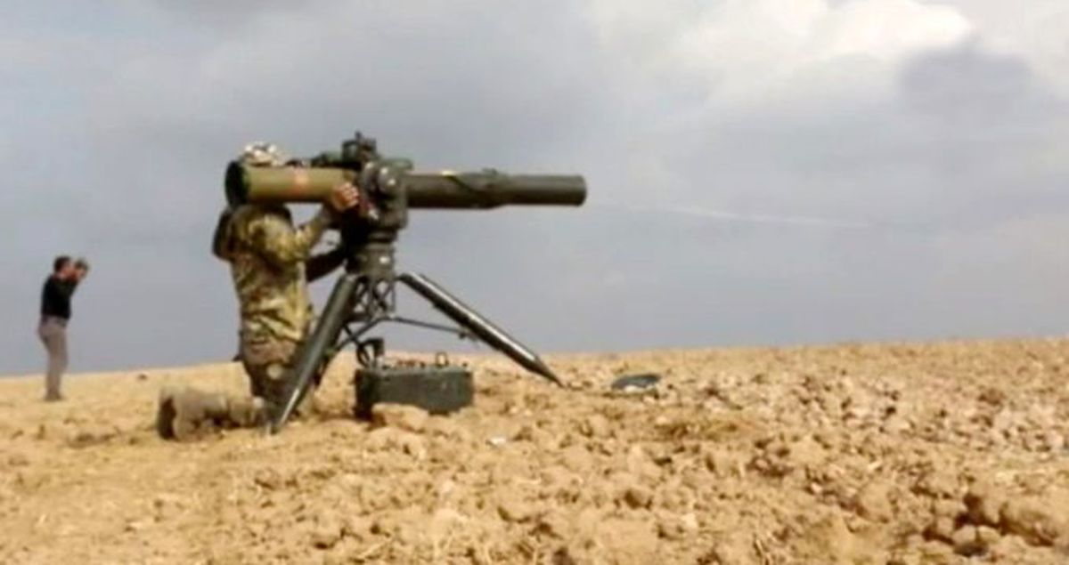 SMO askerlerinin YPG'li teröristlerle çatışma anı görüntülendi