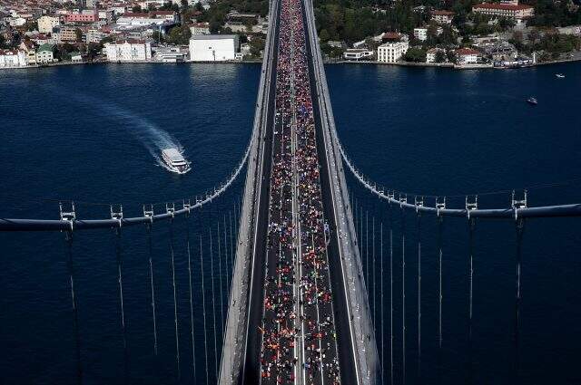 Son Dakika: 41. İstanbul Maratonu'nu erkeklerde Kenyalı atlet Daniel Kipkore Kibet kazandı