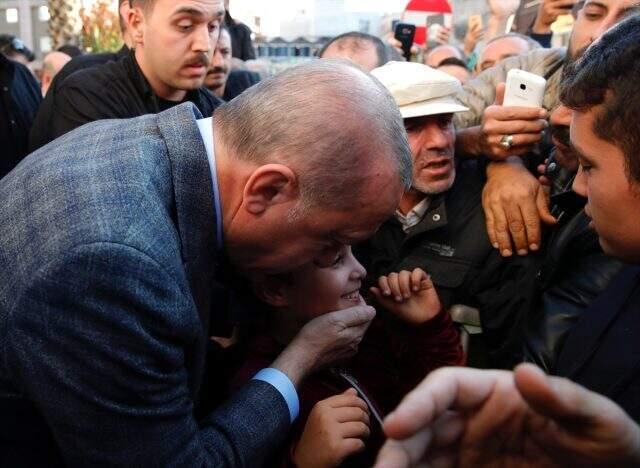 Son dakika: Cumhurbaşkanı Erdoğan'a Şanlıurfa'da sevgi seli