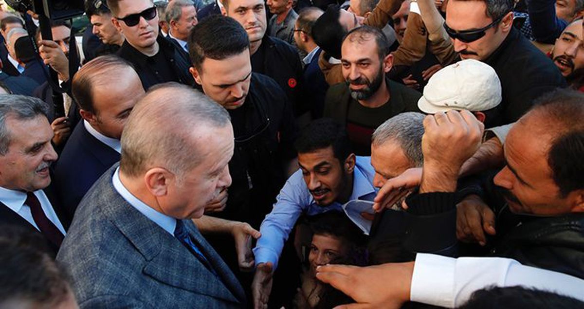 Cumhurbaşkanı Erdoğan'a Şanlıurfa'da sevgi seli