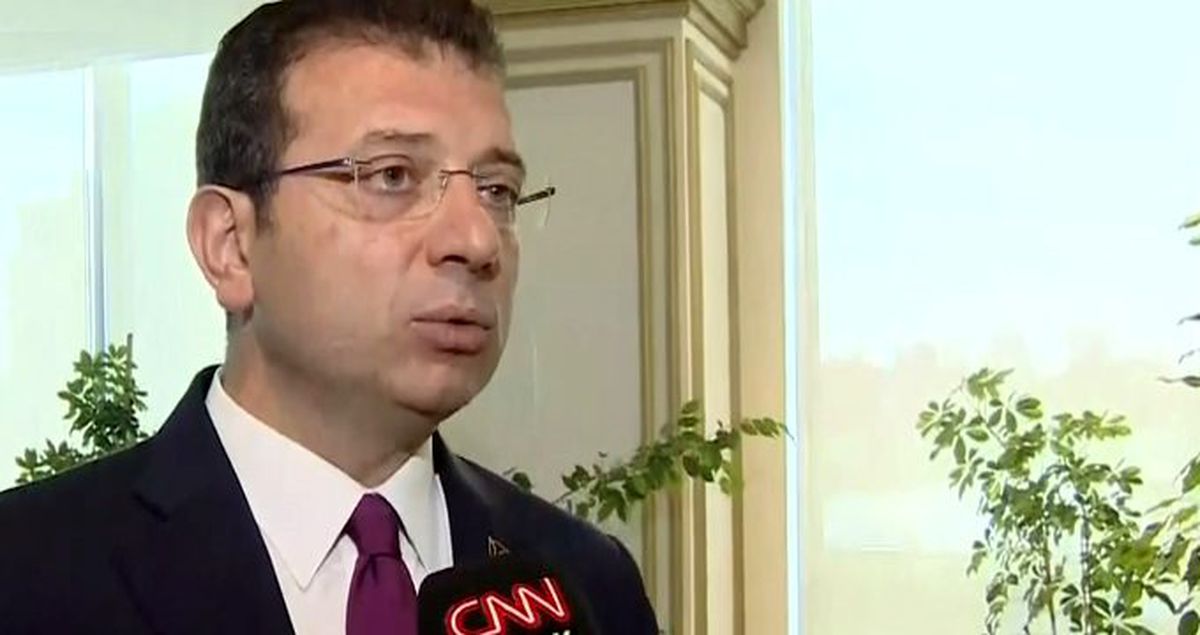 Dayak görüntüleri aldı başını yürüyor, ancak İmamoğlu hala sessiz