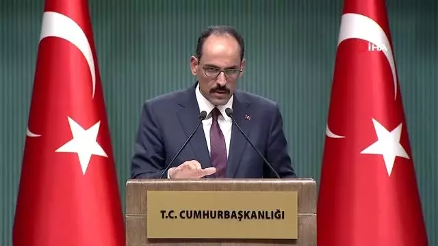 İbrahim Kalın: '(Bülent Arınç)