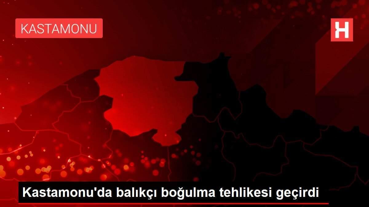 Kastamonu'da balıkçı boğulma tehlikesi geçirdi