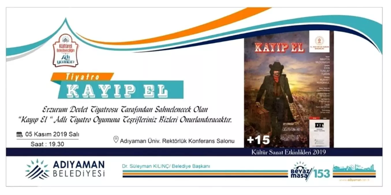 'Kayıp El' tiyatro severlerle buluşacak