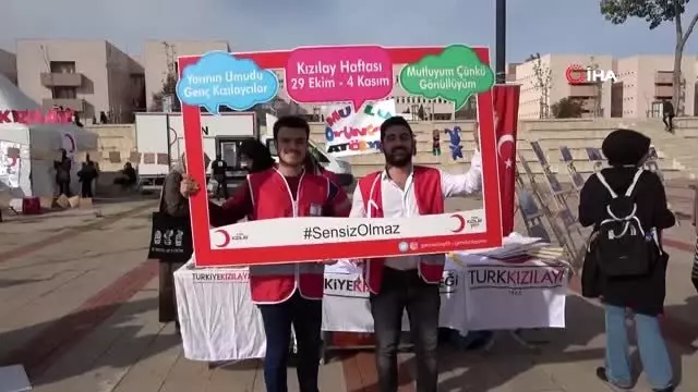 OMÜ'de Kızılay Haftası