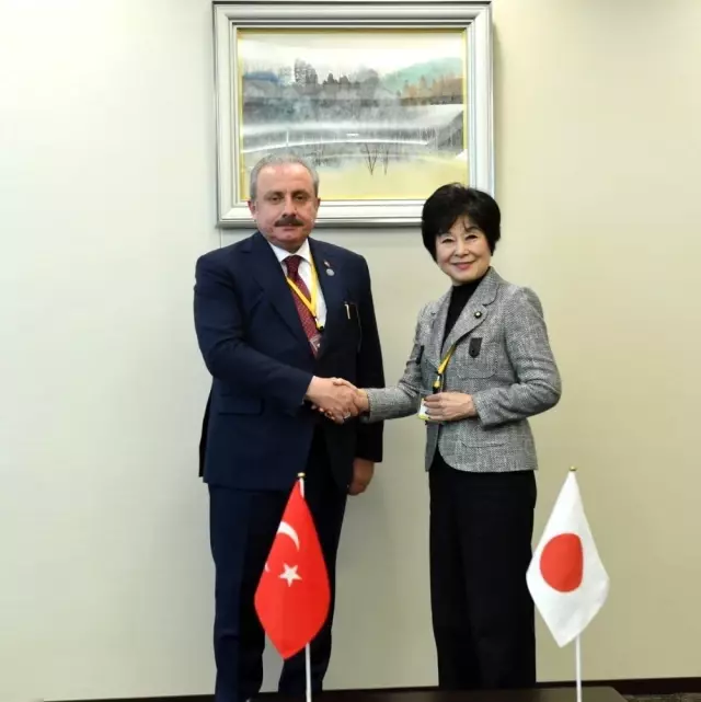 TBMM Başkanı Şentop Japonya'da TBMM Başkanı Şentop Japonya'da