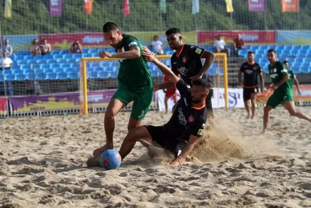 TFF Plaj Futbolu'nda şampiyon Alanya Belediyespor TFF Plaj Futbolu'nda şampiyon Alanya Belediyespor