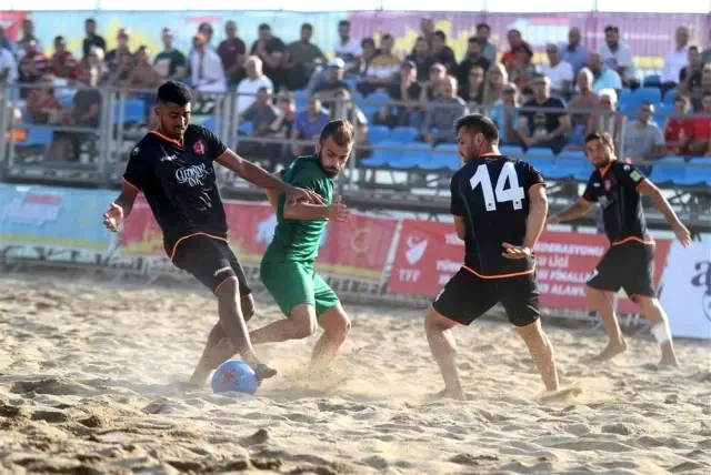 TFF Plaj Futbolu'nda şampiyon Alanya Belediyespor TFF Plaj Futbolu'nda şampiyon Alanya Belediyespor