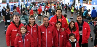 Vodafone İstanbul Maratonu'na ünlü akını