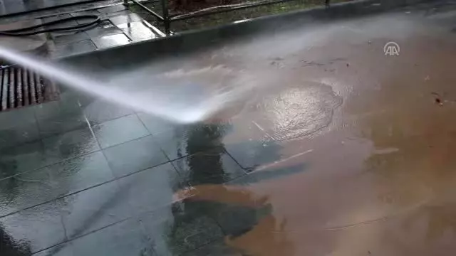 Bodrum'da sağanak etkili oldu Bodrum'da sağanak etkili oldu