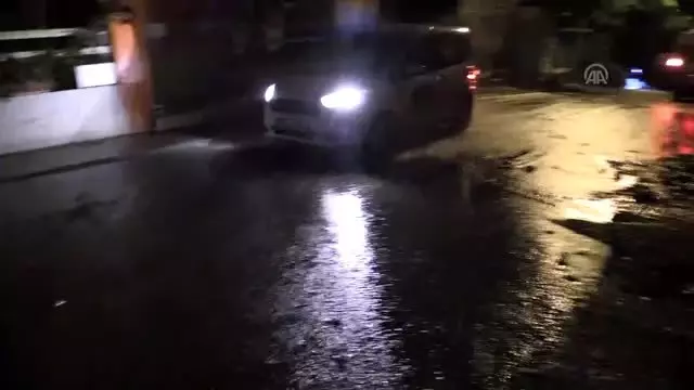 Bodrum'da sağanak etkili oldu Bodrum'da sağanak etkili oldu